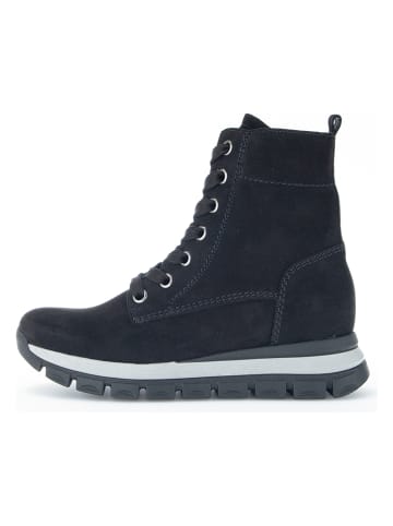 Gabor Leren boots zwart