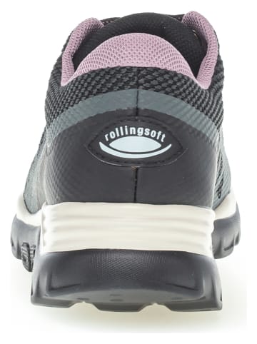 Gabor Sneakers in Anthrazit/ Rosa