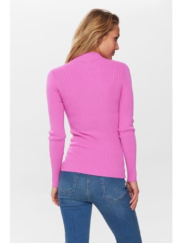 NÜMPH Sweter "Nubia" w kolorze różowym