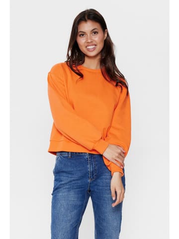 NÜMPH Sweatshirt "Numyra" oranje