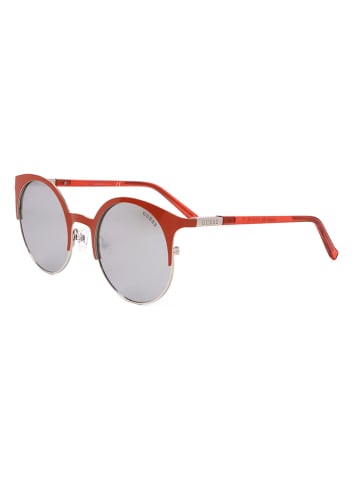 Guess Unisekszonnebril rood/grijs