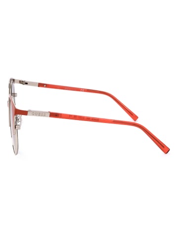 Guess Unisekszonnebril rood/grijs