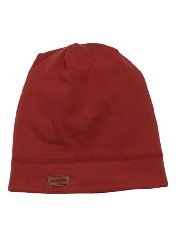 Walkiddy Beanie in Rotbraun