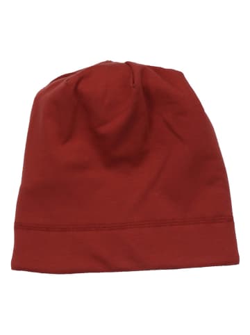 Walkiddy Beanie in Rotbraun