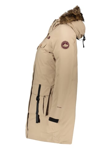 The North Face Parka puchowa w kolorze beżowym