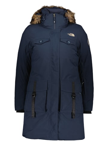 The North Face Parka puchowa w kolorze granatowym