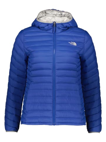 The North Face Wende-Daunenjacke "Manchuria RV" in Blau/ Grau