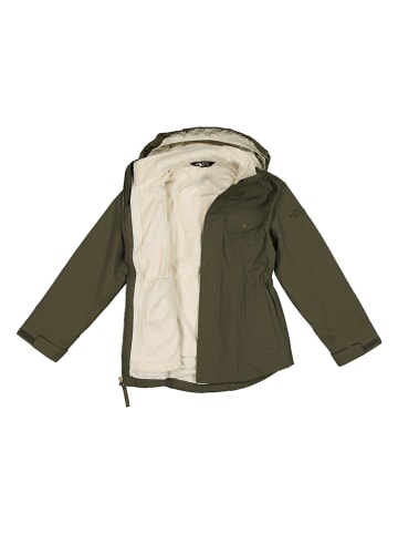 The North Face Parka 3w1 "Osolita 2.0" w kolorze oliwkowo-kremowym