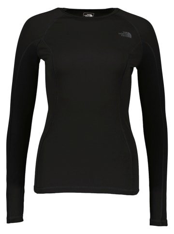 The North Face Koszulka funkcyjna "Thermal Warm LS" w kolorze czarnym