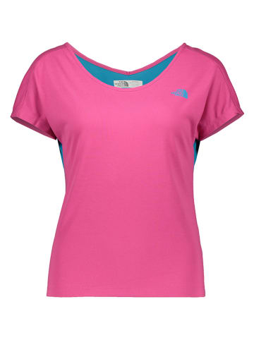 The North Face Shirt roze/blauw