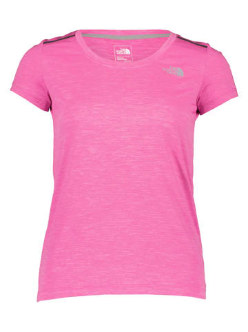 The North Face Koszulka sportowa "Face Adventuress" w kolorze różowym