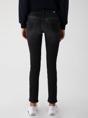 LTB Spijkerbroek "Molly M" - skinny fit - zwart
