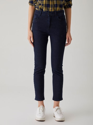 LTB Spijkerbroek "Freya" - slim fit - donkerblauw