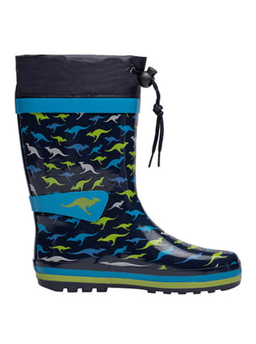 Kangaroos Gummistiefel "K-Rain" in Dunkelblau