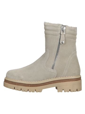 Marco Tozzi Leren boots beige