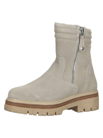Marco Tozzi Leren boots beige