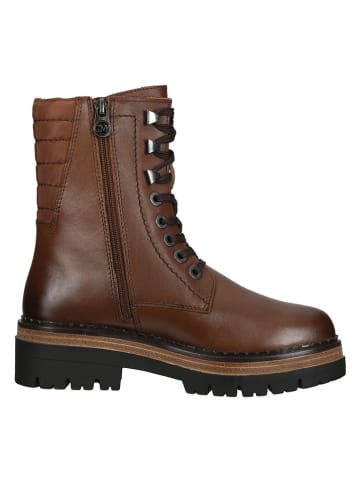 Marco Tozzi Boots cognackleurig