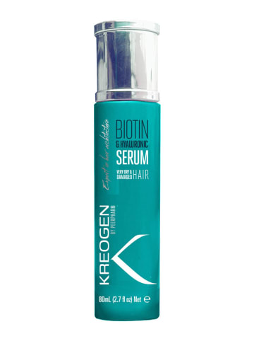 Kreogen Serum "Biotin & Hyaluronic" do suchych włosów - 80 ml