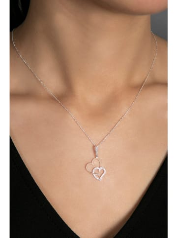 Heliophilia Silber-Halskette mit Anhänger - (L)43 cm