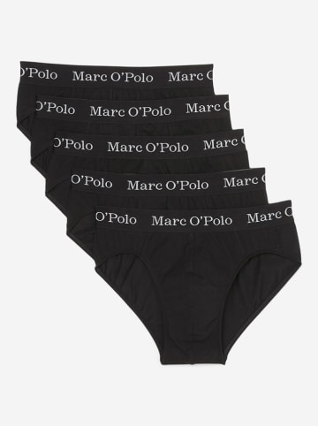 Marc O´Polo 5er-Set: Slips in Schwarz
