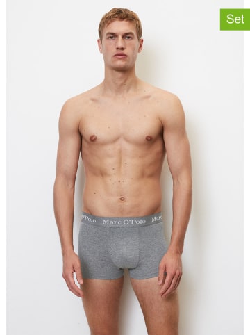 Marc O´Polo 5er-Set: Boxershorts in Schwarz/ Grau/ Khaki