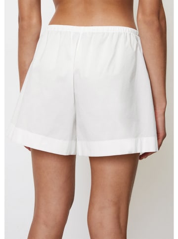 Marc O´Polo Pyjama-Shorts in Weiß
