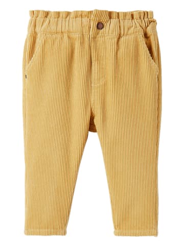 vertbaudet Spodnie w kolorze żółtym