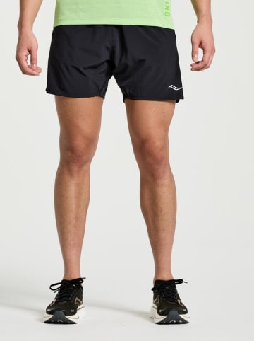 Saucony Hardloopshort zwart