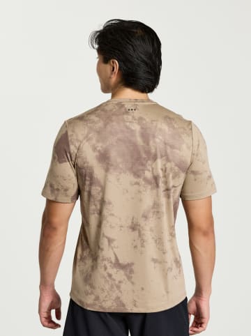 Saucony Trainingsshirt in Beige