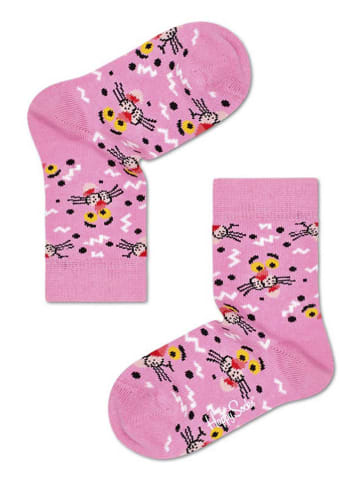Happy Socks 4-delige geschenkset "Pink Panther" meerkleurig