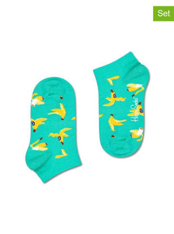 Happy Socks 3er-Set: Socken "Banana break" in Bunt