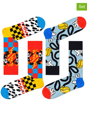 Happy Socks 2er-Set: Socken "Mickey mouse" in Bunt