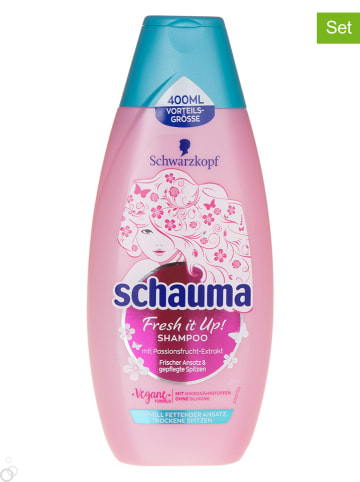 Schauma 5er-Set: Shampoos "Fresh it Up", je 400 ml