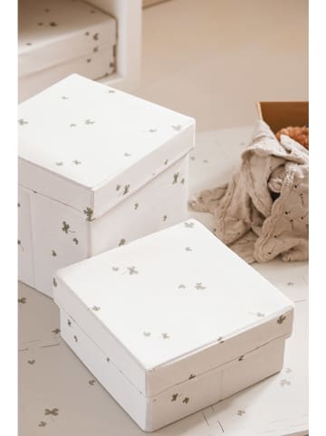 that's mine Aufbewahrungsbox in Creme/ Hellbraun - (L)30 x (B)30 x (H)31 cm