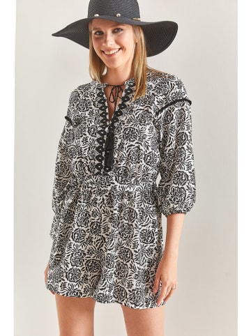 Jumeon Jumpsuit zwart/wit
