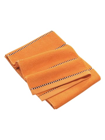 ESPRIT Handdoek "Stripes" oranje