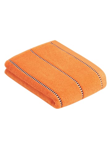 ESPRIT Ręcznik prysznicowy "Stripes" w kolorze pomarańczowym