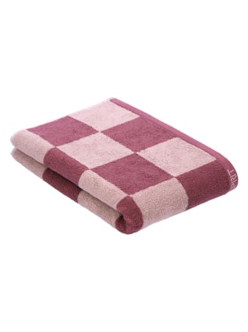 ESPRIT Ręcznik prysznicowy "Cube" w kolorze różowym