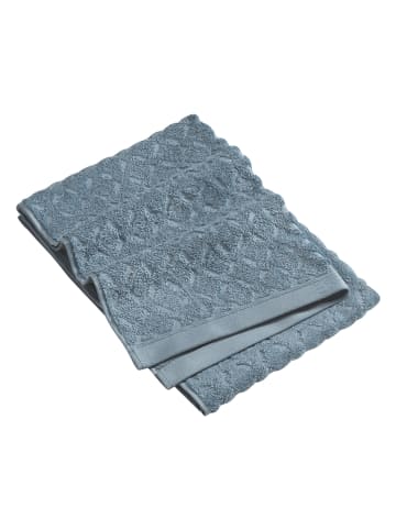 ESPRIT Handdoek "Modern grid" lichtblauw