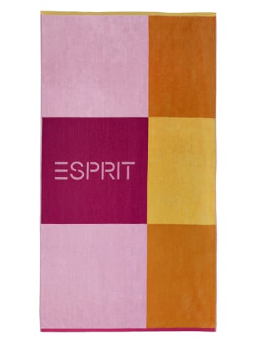 ESPRIT Strandtuch "Sydney" in Rosa/ Pink/ Orange