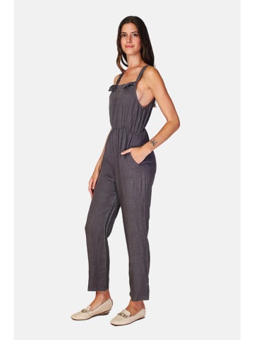 Le Jardin du Lin Leinen-Jumpsuit in Grau