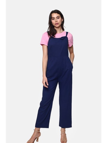 Le Jardin du Lin Leinen-Jumpsuit in Dunkelblau