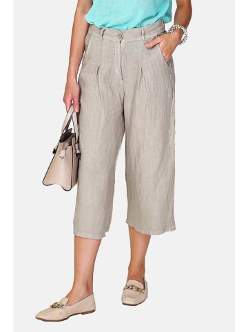 Le Jardin du Lin Leinen-Hose in Beige