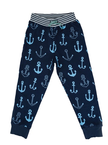 Lilly and Sid Sweatbroek donkerblauw/lichtblauw