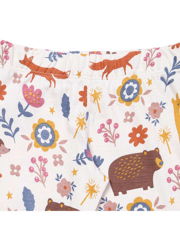 Lilly and Sid 2-delige set: leggings blauw/wit/meerkleurig