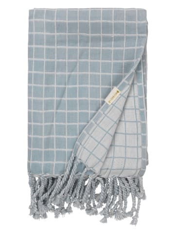 FABELAB Babydecke in Hellblau - (L)110 x (B)80 cm