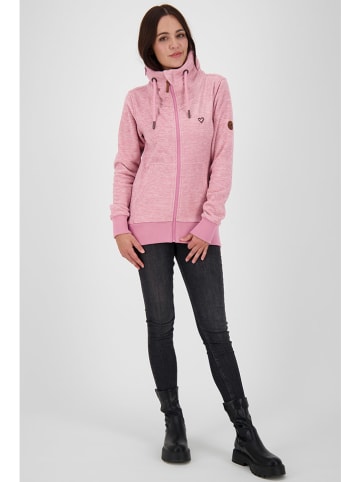 alife and kickin Sweatjacke "Vivian" in Rosa