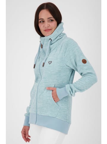 alife and kickin Sweatjacke "Vivian" in Hellblau