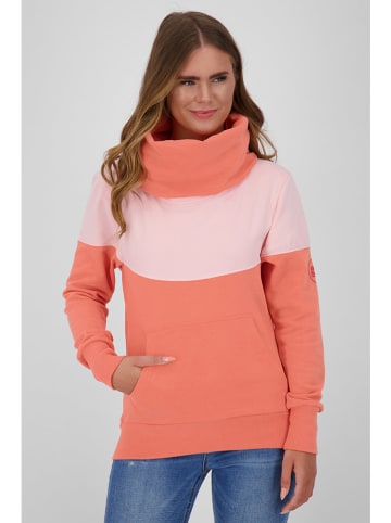 alife and kickin Sweatshirt "Soley" in Orange