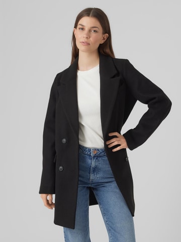 Vero Moda Płaszcz przejściowy w kolorze czarnym